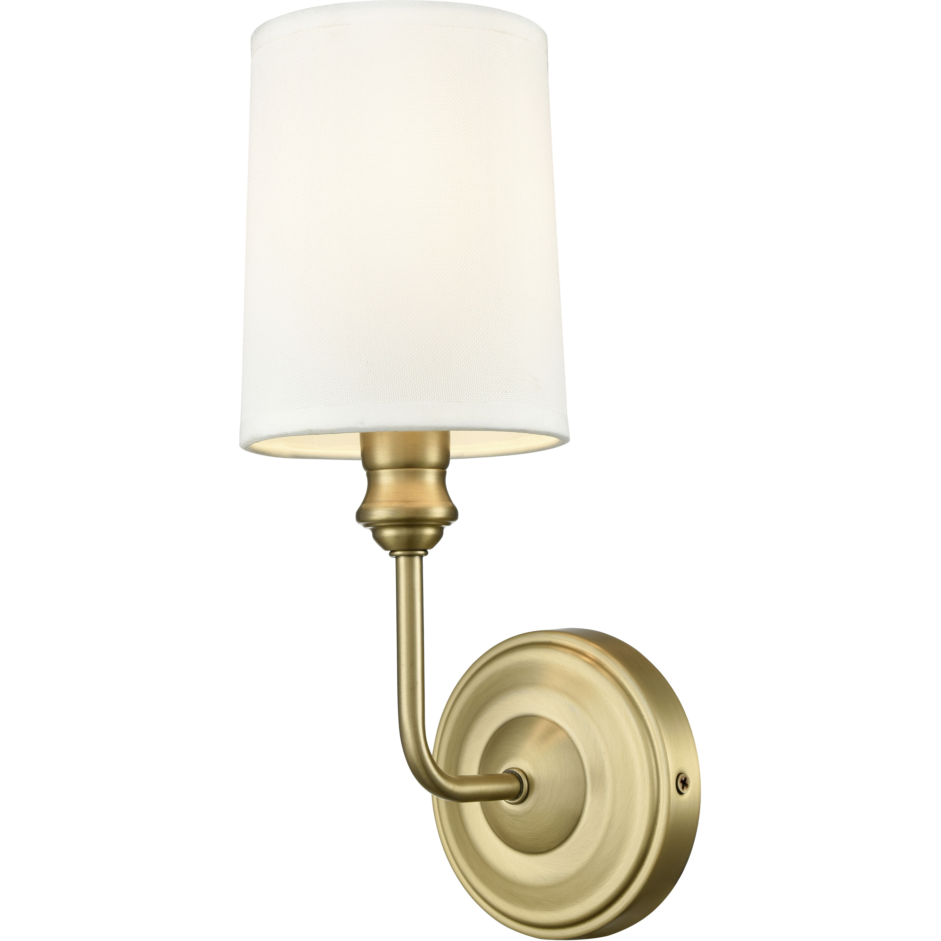 Leena Wall Sconce Wall Light in Vintage Brass